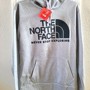 Brand New The North Face Hoodie Fleece Heather Grey Size Medium Mens.